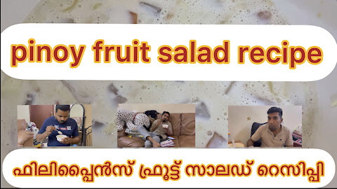 Pinoy fruits salad recipe