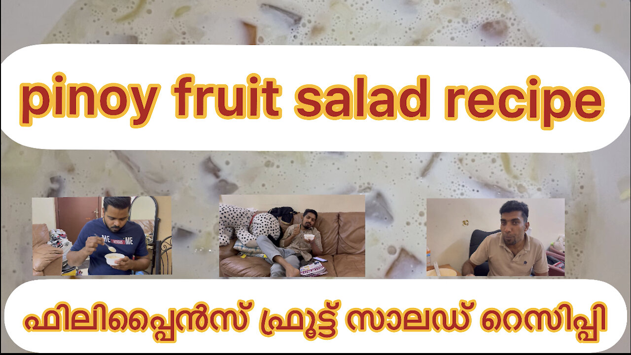 Pinoy fruits salad recipe