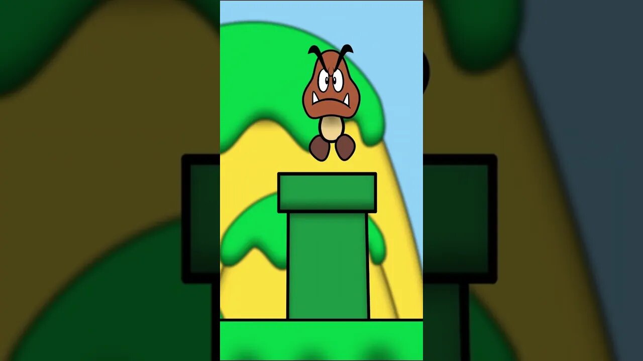 El trabajo de GOOMBA El Hermano De Pou ☆ REMAKE ☆ #short