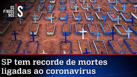 Recorde de mortes em SP mostra que política dos governadores está equivocada