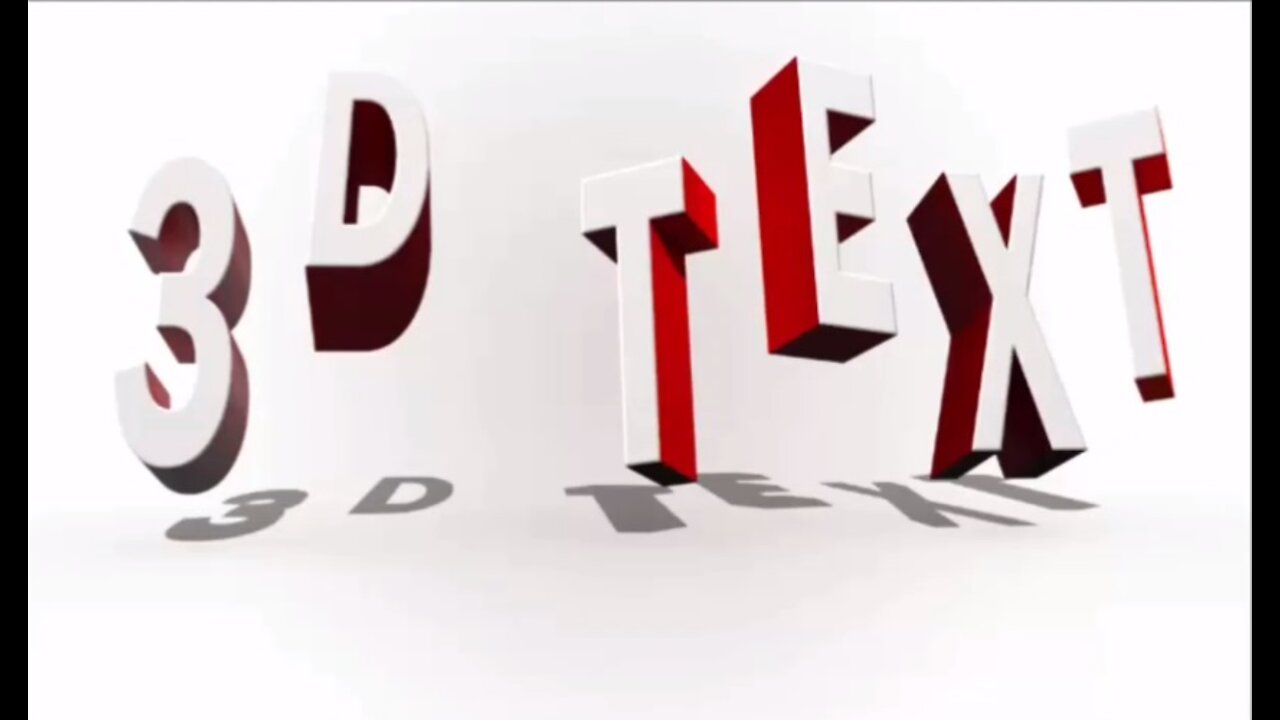 3d jumping text in photoshop cc