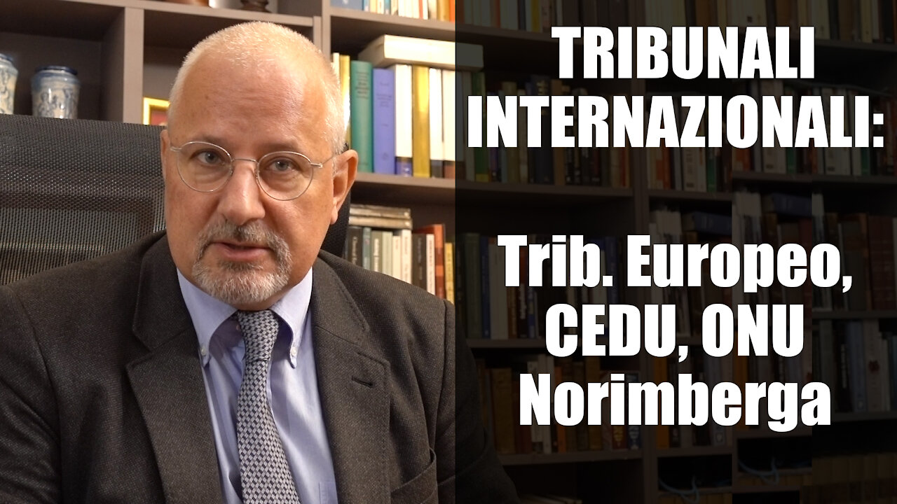 Tribunali internazionali