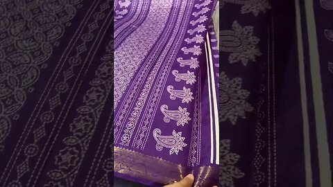 Soft tusshar silk #softsilksarees #sareefashion #youtubeshorts