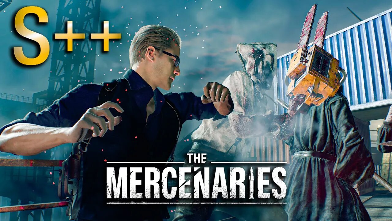 Jogando com WESKER nos MERCENARIES até o S++