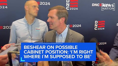 Beshear on possible Cabinet position: ‘I’m right where I’m supposed to be’ | NewsNation