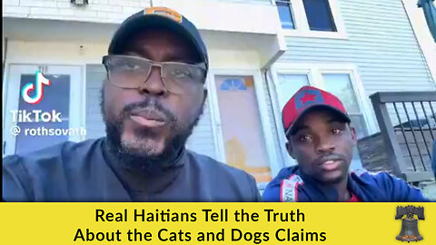 Real Haitians Tell the Truth About the Cats and Dogs Claims