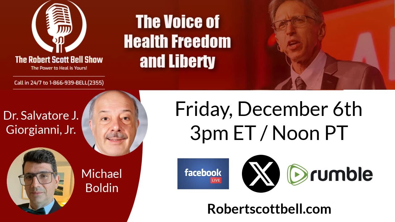 UnitedHealthcare, Dr. Salvatore Giorgianni, Fat Studies Course, Michael Boldin, Forgotten Revolution Principles, 2nd Amendment - The RSB Show 12-6-24