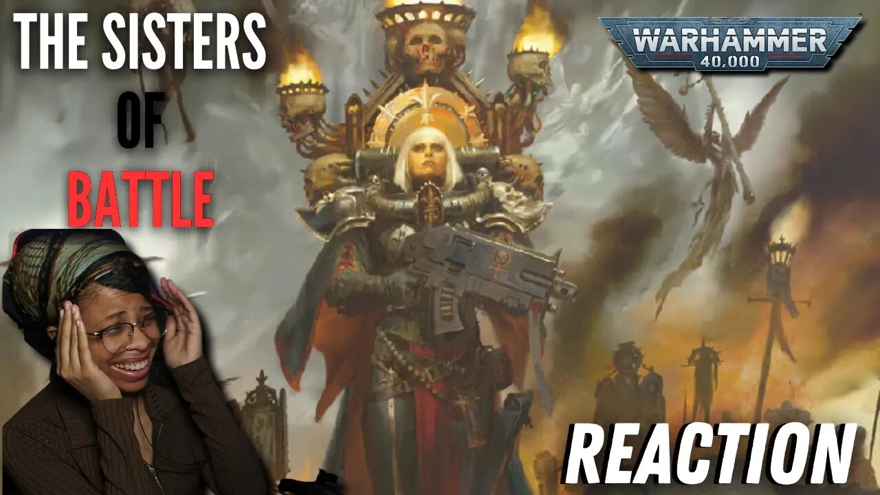 IN LOVE!! "SISTERS OF BATTLE" | REACTION | WARHAMMER 40k