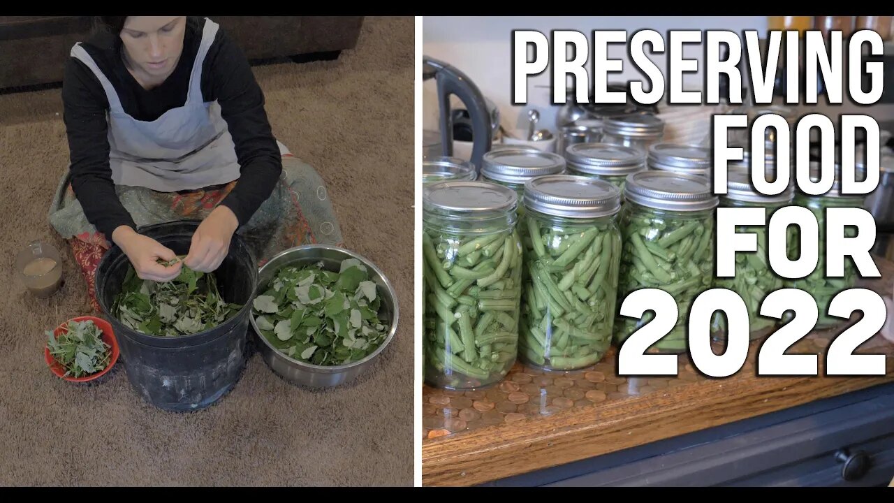 Preserving Food For 2022 With Mom/ Bulk Food Update/ Slow Living/ Prepping Like Grandma | EP 31