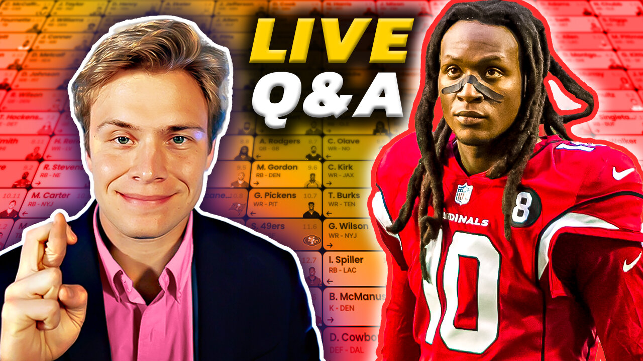 Answering All Fantasy Football Questions ! (Live)