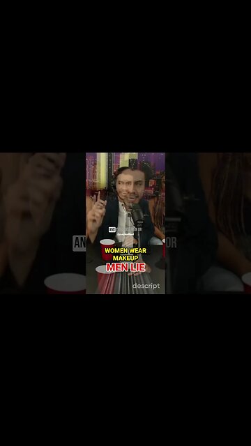 The Link Between Women's Makeup and Men's Lies #dating #masculinity #shorts