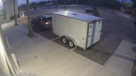 Surveillance video of youth hockey equipment stolen from Chandler Ice Den