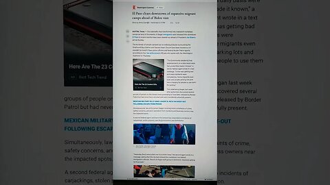 El Paso removes Illegals prior to Biden's visit #biden #shorts