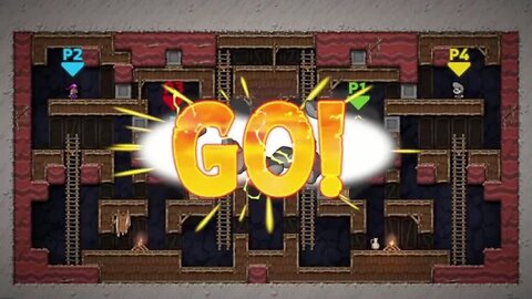 Session 2: Spelunky 2 (4 man FFA vs AI)