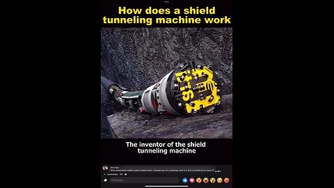 How does a shield tunneling machine work