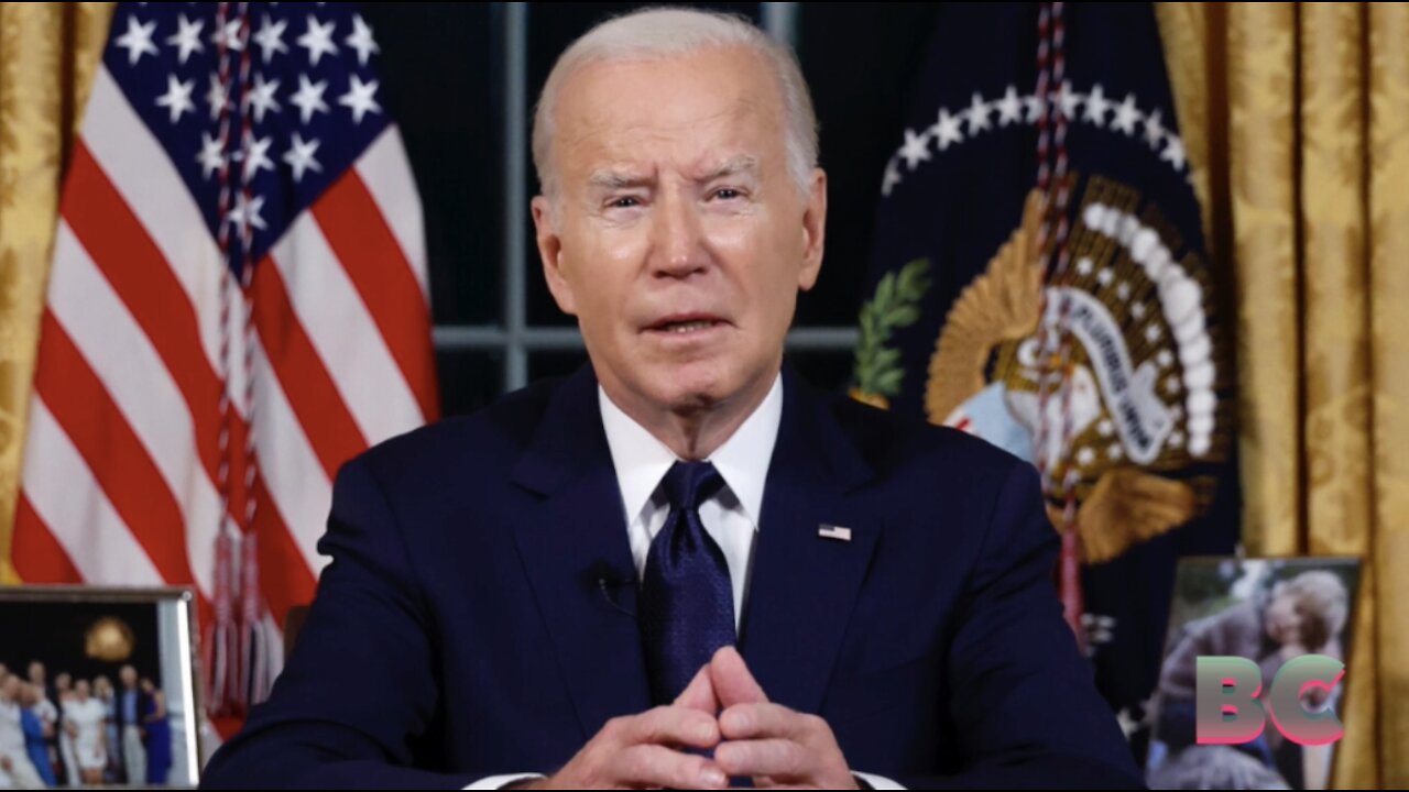 Biden says support for Israel and Ukraine vital