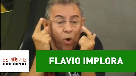 Flavio aposta no Palmeiras, mas implora: "só não passe roubado!"