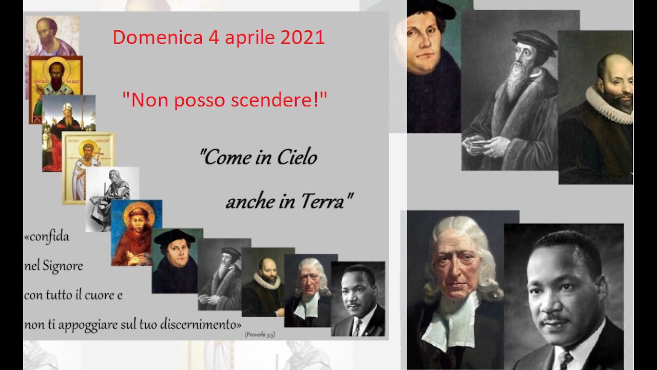 Non posso scendere!