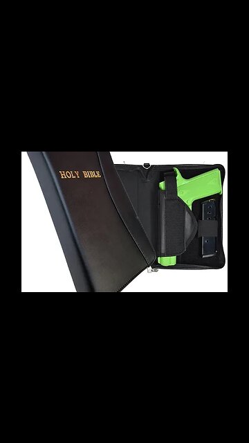 Steve from www.GarrisonGrip.com on the CCW Bible and Day Planner Gun Case.