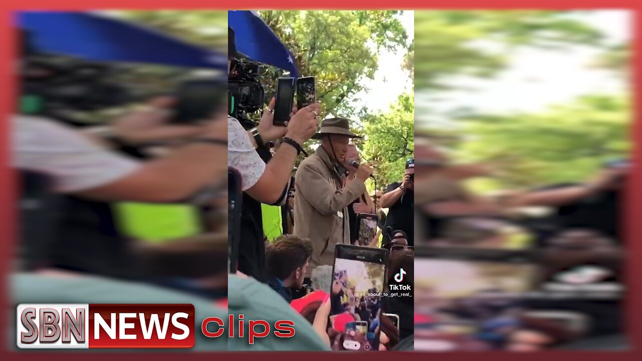 Veteran at Aussie Protest Calls on All Who Have Sworn an Oath - 5221