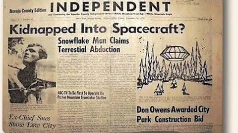 Alien Abduction The Story Of Snowflake