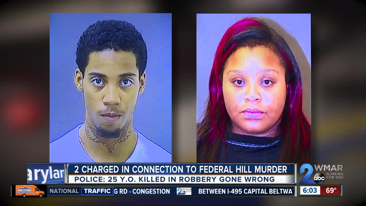 Two suspects charged after man killed in Federal Hill