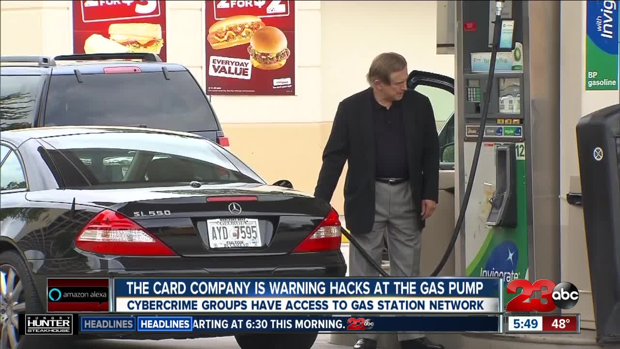 Visa is warning of hacks at the gas pump