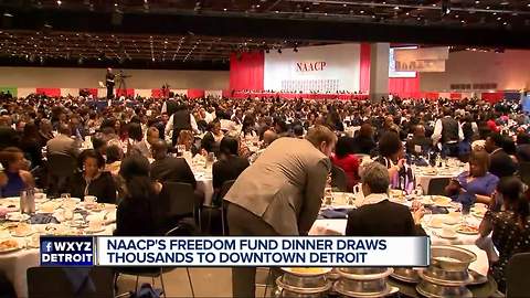 Thousands attend NAACP dinner in Detroit