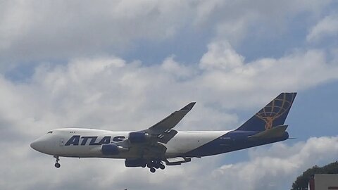 Boeing 747-400ERF N493MC coming from #Miami to #Manaus