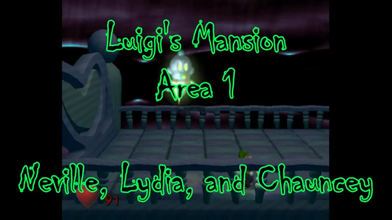 Luigi's Mansion: Area 1