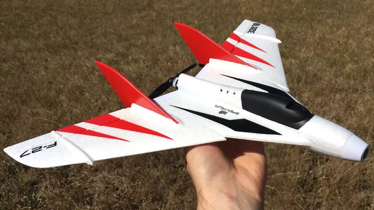 Blade F-27 FPV UMX RC Plane Unboxing, Maiden Flight, & Review - UMX F-27 Stryker FPV Flying Wing