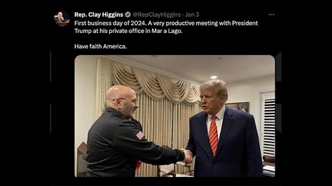 Ghost Buses Rep Clay Higgins | J6 | Peacefully & Patriotically