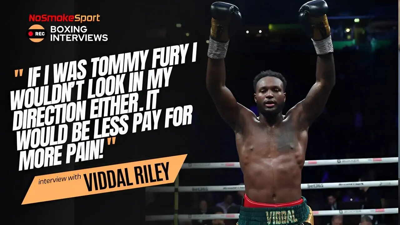 Viddal Riley "It's Not Just About Winning, It's How We Win And How Much Damage We Can Do!"