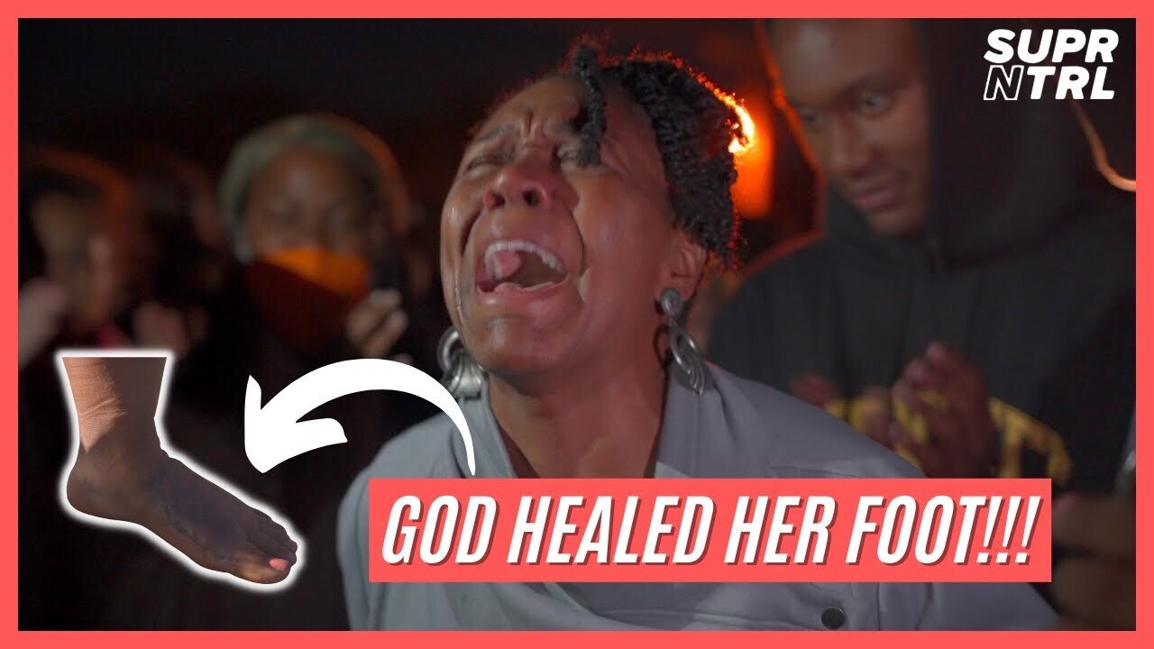 God HEALED the foot she just had SURGERY on!!! (MUST SEE)