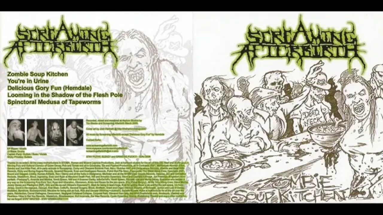 Screaming Afterbirth - Zombie Soup Kitchen (Full EP)