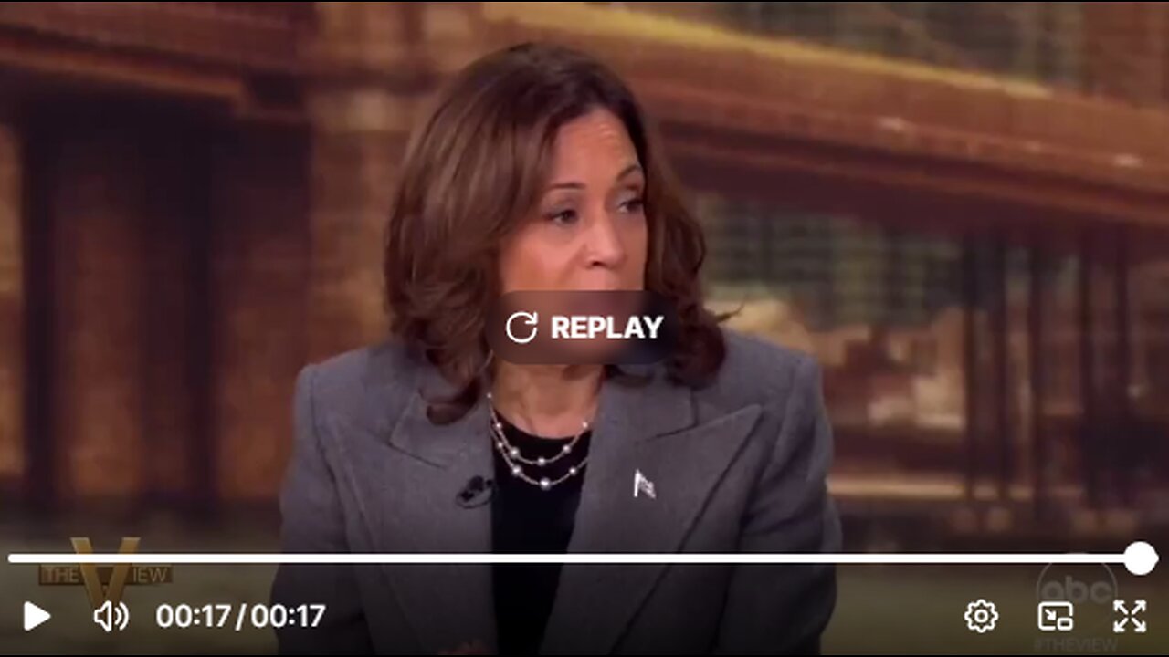 KAMALA HARRIS WOULDN'T CHANGE A THING