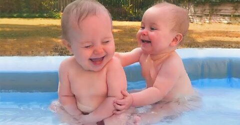 Best Videos Of Funny Twin Babies Compilation - Twins Baby Video