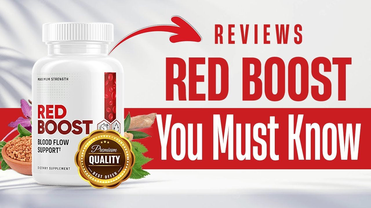 Red Boost Reviews: Does Red Boost Work? Red Boost Blood Flow Support (Part 1)