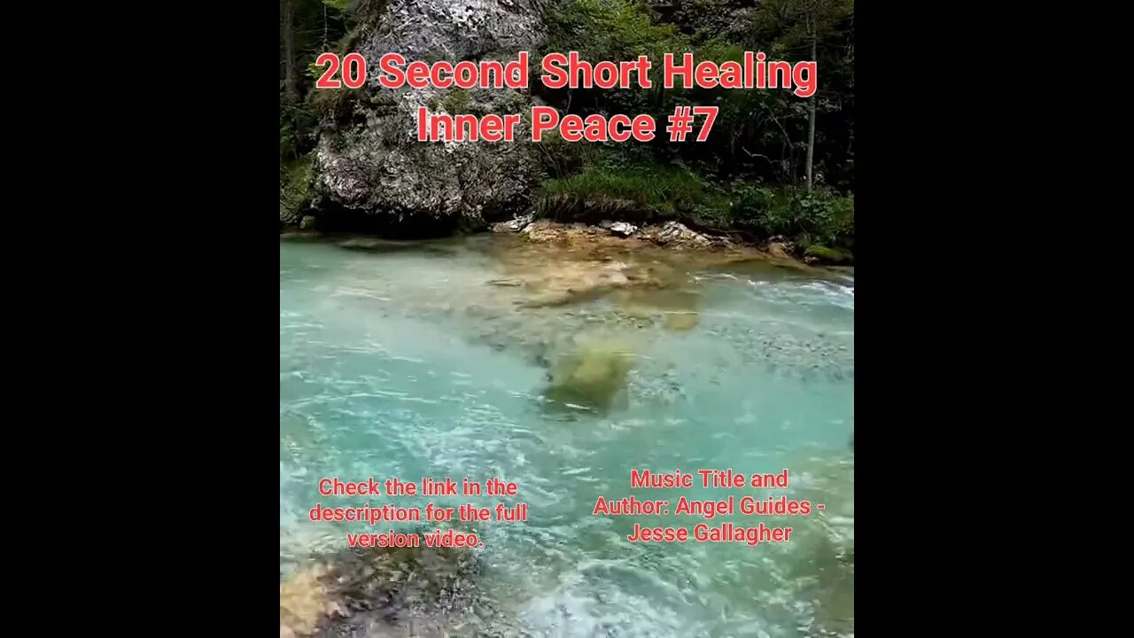 20 Second Short Healing Inner Peace | Meditation Music | Angel Guides | #7 #Meditation #shorts