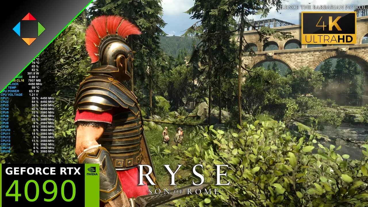 Rise: Son Of Rome | RTX 4090 | 4K Supersampling | Ryzen 7 5800X3D | Cryengine