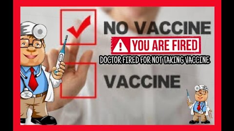 ⚠️"MUST SEE' DOCTOR FIRED FOR NOT TAKING VACCINE GOES OFF WHILE BEING ESCORTED OUT"⚠️