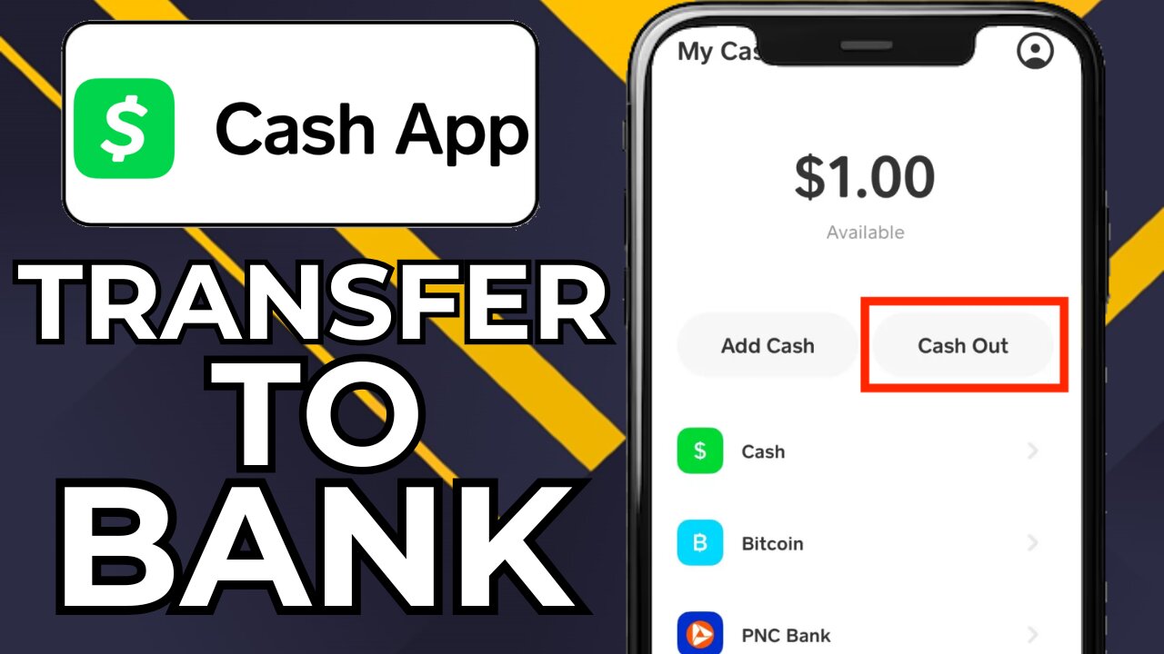 HOW TO CASH OUT ON CASH APP TO BANK ACCOUNT