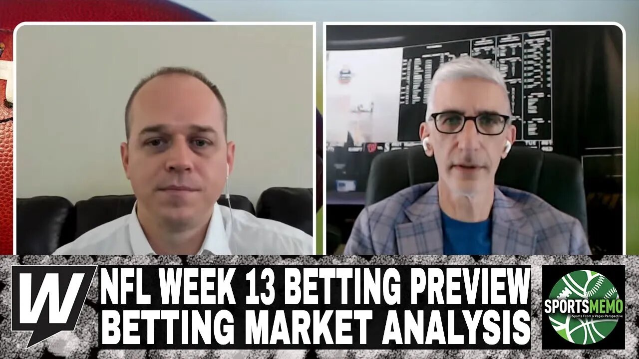 The Opening Line Report | NFL Week 13 Betting Market Analysis | November 28