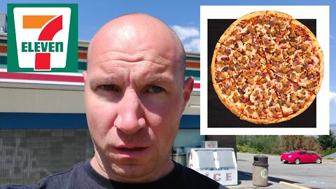 7-Eleven's New Italian Spicy Sausage Pizza!