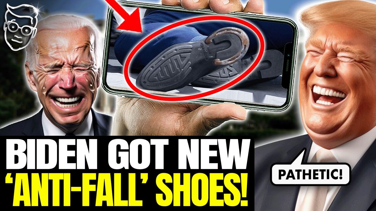 White House STRAPS Mysterious New Shoes To Joe Biden After On-Stage COLLAPSE | We FOUND Them!