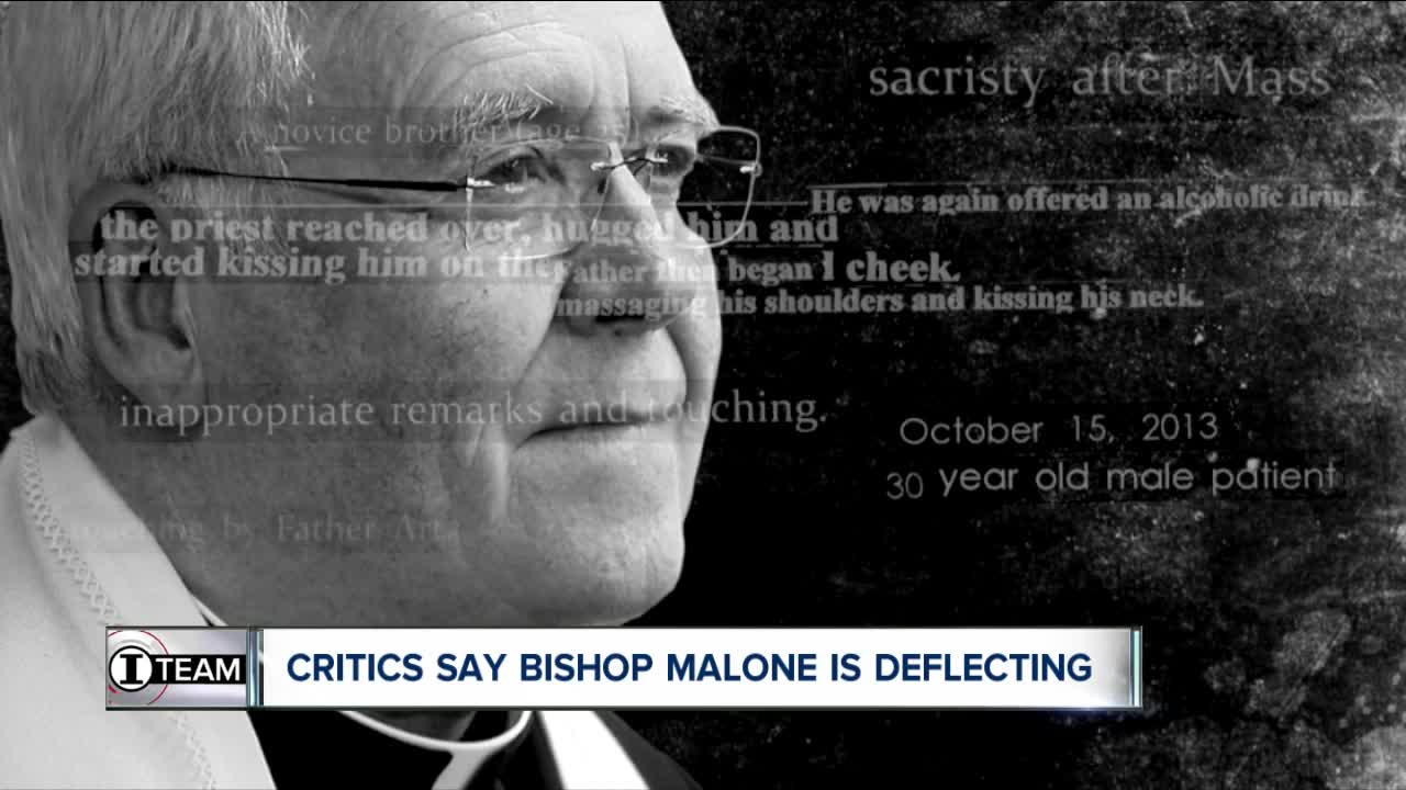 Buffalo priest resigns, Bishop Malone criticized