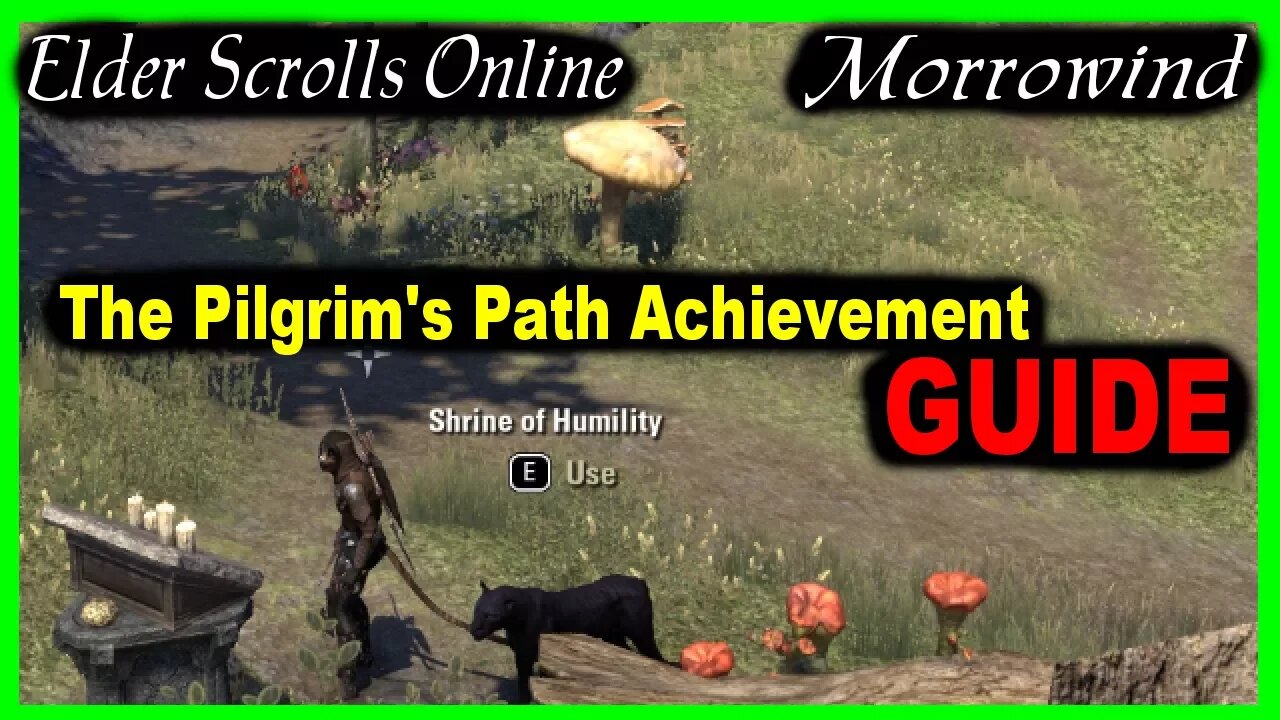 ESO The Pilgrim's Path achievement guide - Elder Scrolls Online Morrowind