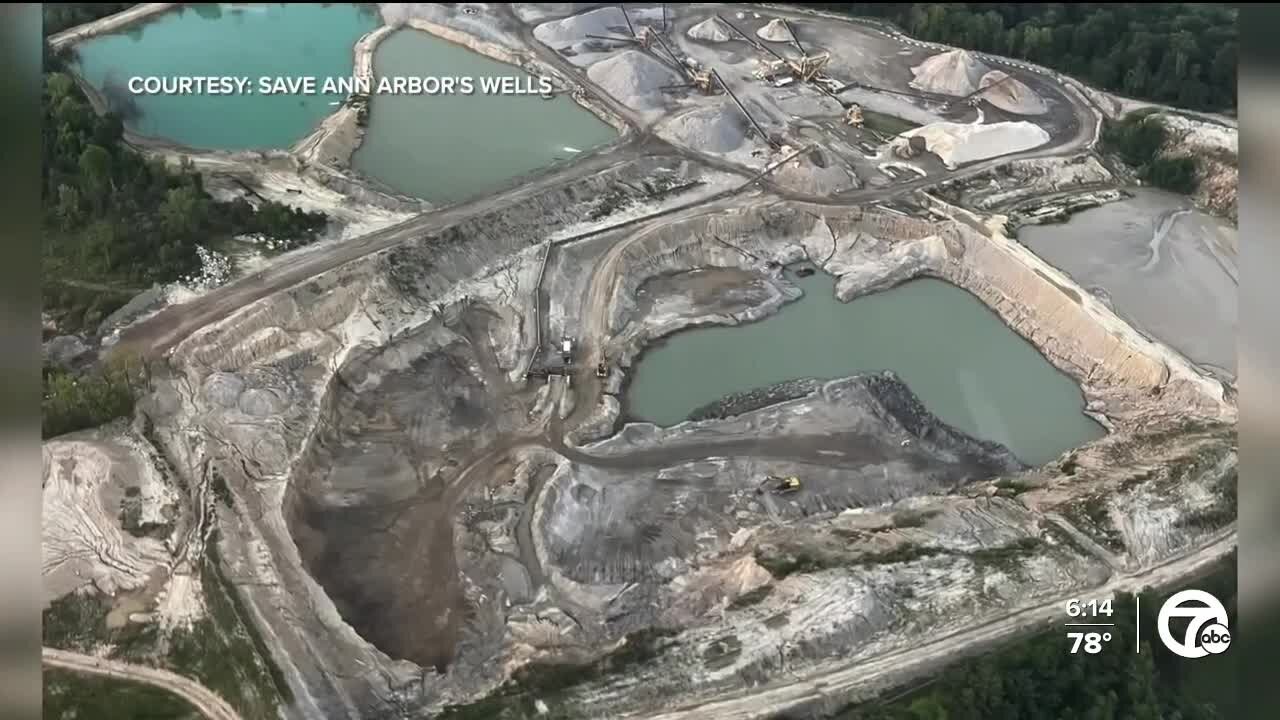 Private wells going dry in Ann Arbor Township after gravel mining operation expand