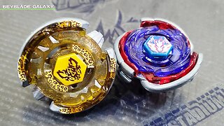 BIG BANG PEGASIS FD vs BEAT LYNX TH170WD (batalha stock) - Metal Fight Beyblade メタルファイトベイブレード