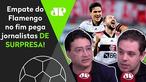 "O Inter vai dispa... SÓ QUE NÃO!" Empate do Flamengo no fim MUDA CONTA de jornalistas!